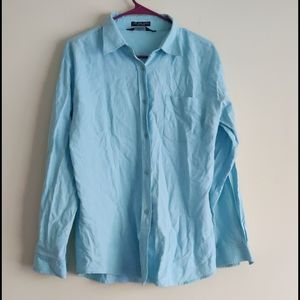 Sky Blue Button Down Professional Shirt